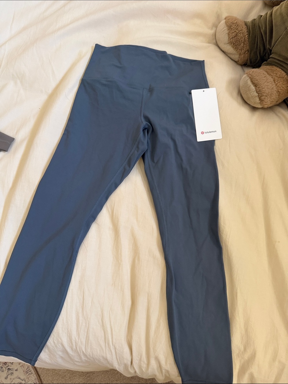 lululemon athletica Girls' Slate Blue High-Rise Leggings